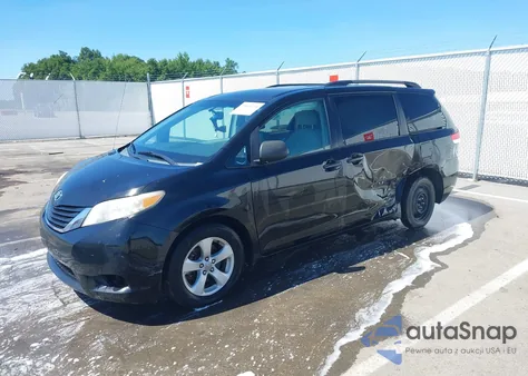 2012 Toyota Sienna Le V6 8 Passenger из США, поврежденный, VIN 5TDKK3DC2CS185470